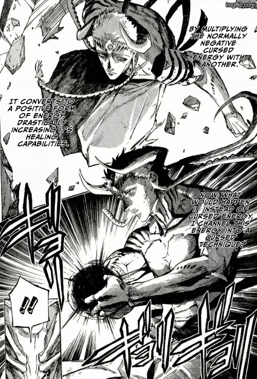 he JUST learnt how to heal himself last chapter too btw | made w/ Imgflip meme maker