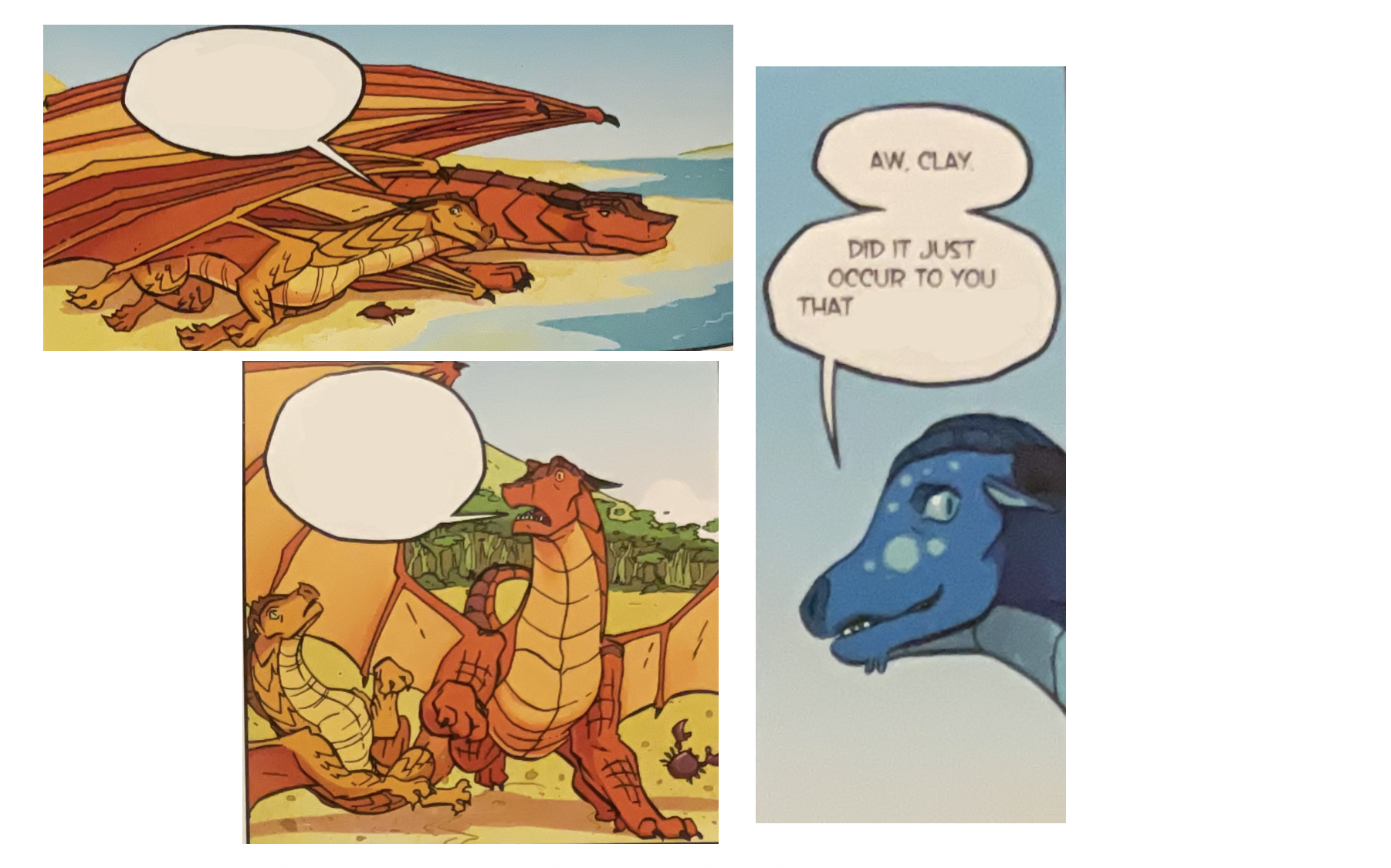 Wof shocked clay Blank Meme Template