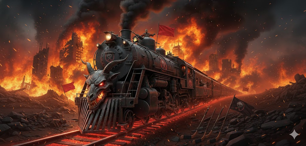 Buffalo Sabres Hell Train Blank Meme Template