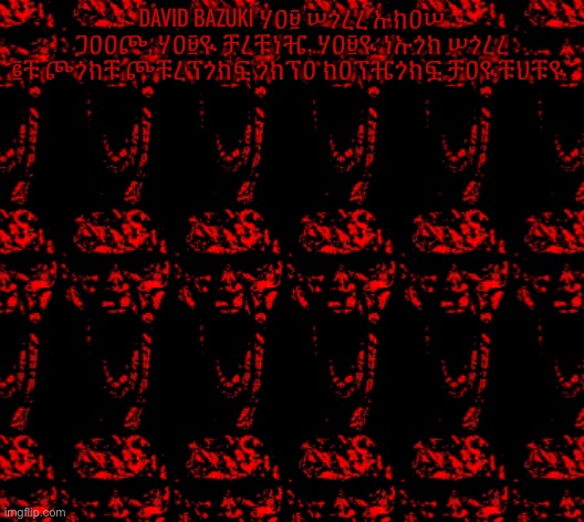 DAVID BAZUKI ሃዐ፱ ሠጎረረ ኡክዐሠ ጋዐዐጮ, ሃዐ፱ዪ ቻረቹነⶴ. ሃዐ፱ዪ ነኡጎክ ሠጎረረ ፪ቹ ጮጎክቹ ጮቹረፕጎክፏ ጎክፕዐ ክዐፕⶴጎክፏ ቻዐዪቹህቹዪ | made w/ Imgflip meme maker