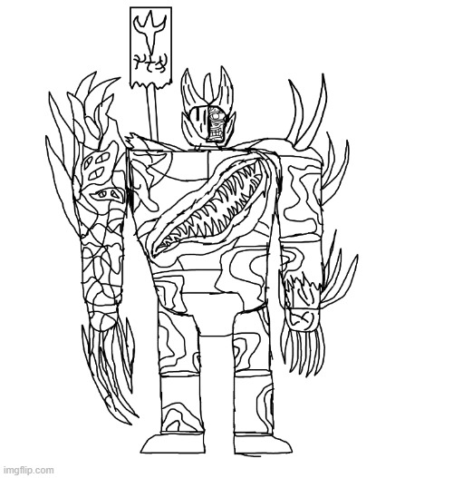 concept for a Targos Corrupted Coritan (think Chaos Marines) | made w/ Imgflip meme maker