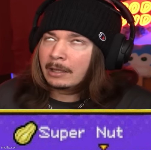 Luigi Super Nut | image tagged in luigi super nut | made w/ Imgflip meme maker