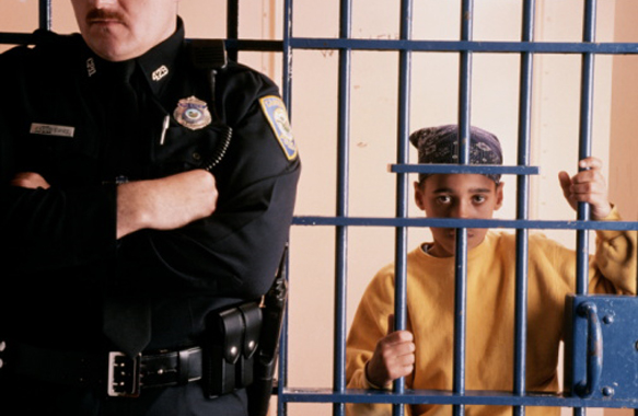 Black boy in prison Blank Meme Template