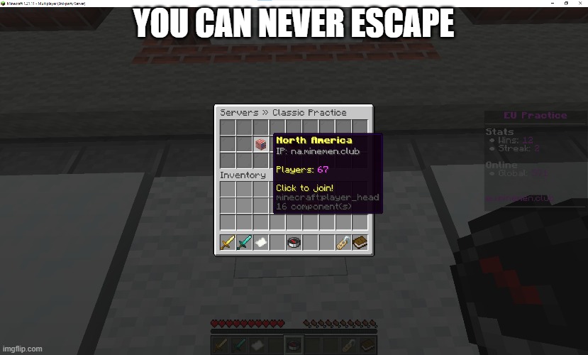 67 meme | YOU CAN NEVER ESCAPE | image tagged in funny,memes,67 | made w/ Imgflip meme maker