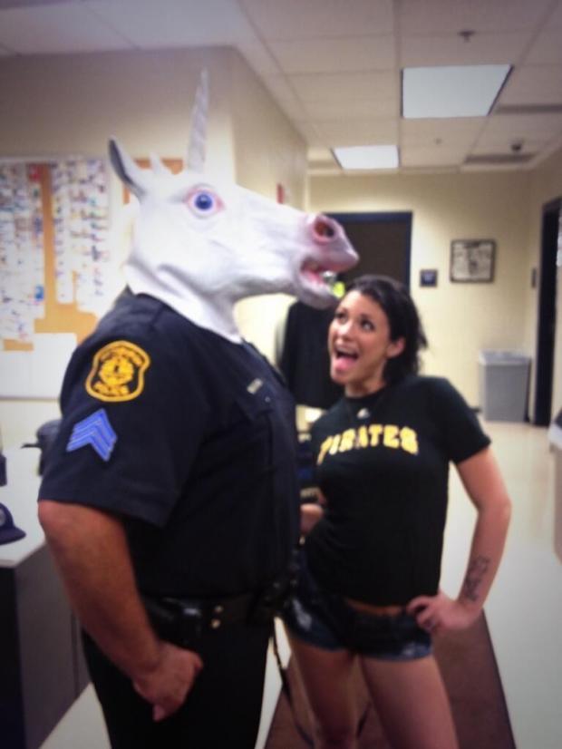 Unicorn Police Blank Meme Template