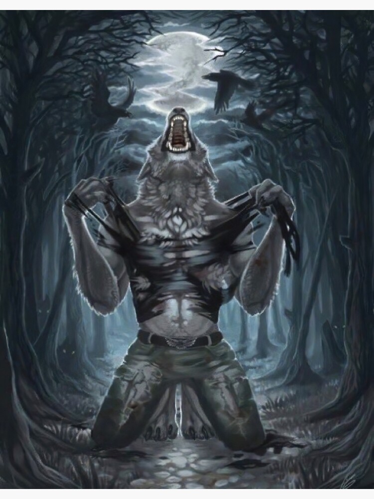 Werewolf shirt Blank Meme Template