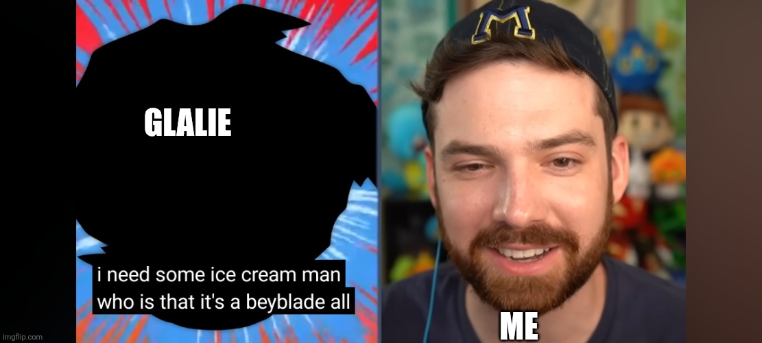 MandJTV thinks Spiritomb is a Beyblade | GLALIE; ME | image tagged in it's a beyblade,pokemon,spiritomb | made w/ Imgflip meme maker