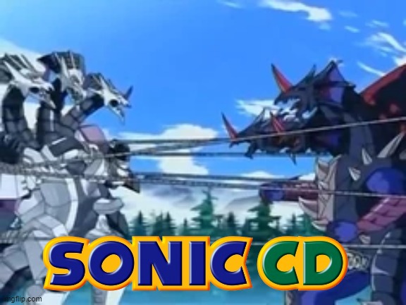 image tagged in sonic cd | made w/ Imgflip meme maker