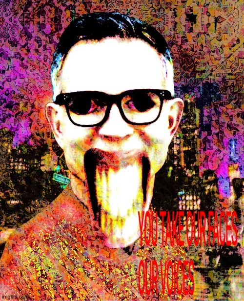 give us back our faces david | made w/ Imgflip meme maker