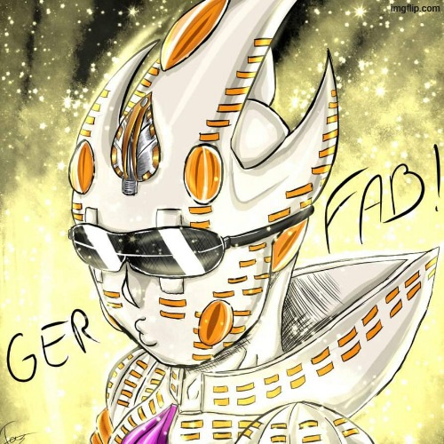 Golden Experience Over Heaven | image tagged in golden experience over heaven | made w/ Imgflip meme maker