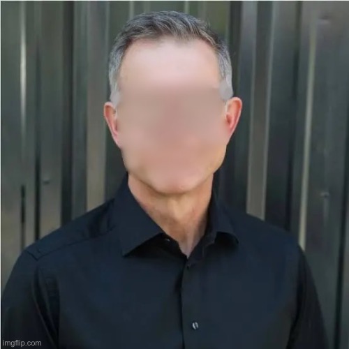 he took our faces so i removed his | made w/ Imgflip meme maker