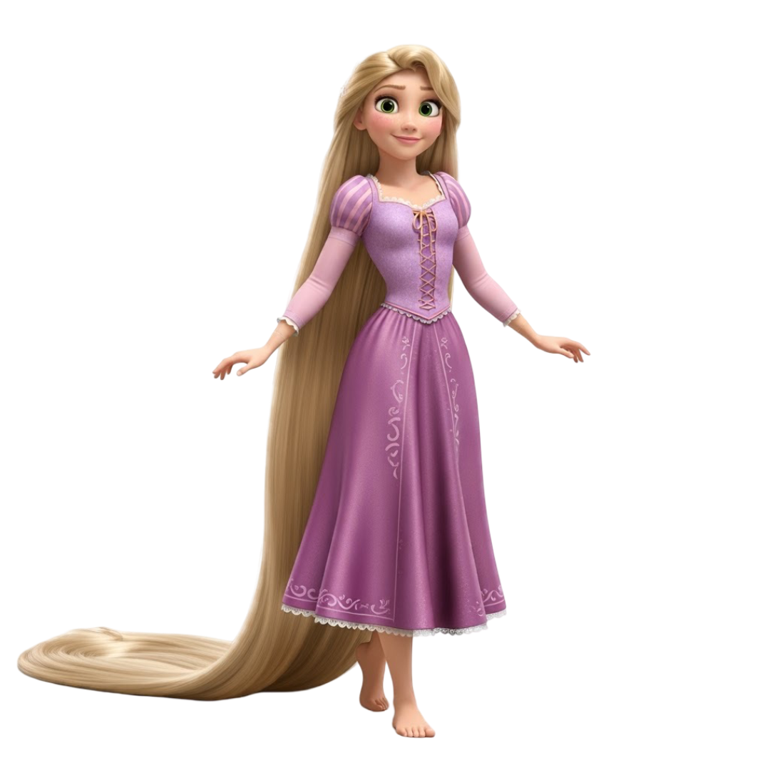 Rapunzel (Tangled) Png 4 Blank Meme Template
