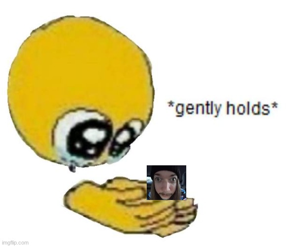 holds gently | image tagged in holds gently | made w/ Imgflip meme maker