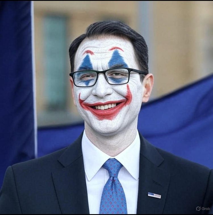 Clowns of the left Blank Meme Template