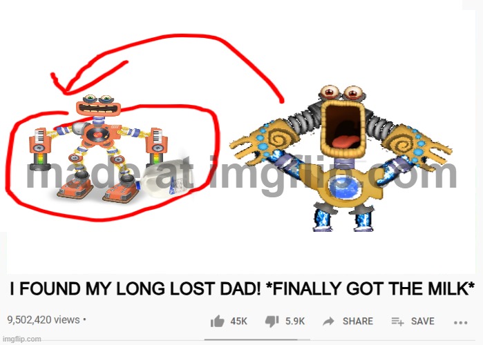 upvote if you upvote if you upvote if you upvote if you upvote if you upvote if you upvote if you upvote if you upvote if you | I FOUND MY LONG LOST DAD! *FINALLY GOT THE MILK* | image tagged in youtube video template,wubbox does the thumbnail thingie | made w/ Imgflip meme maker