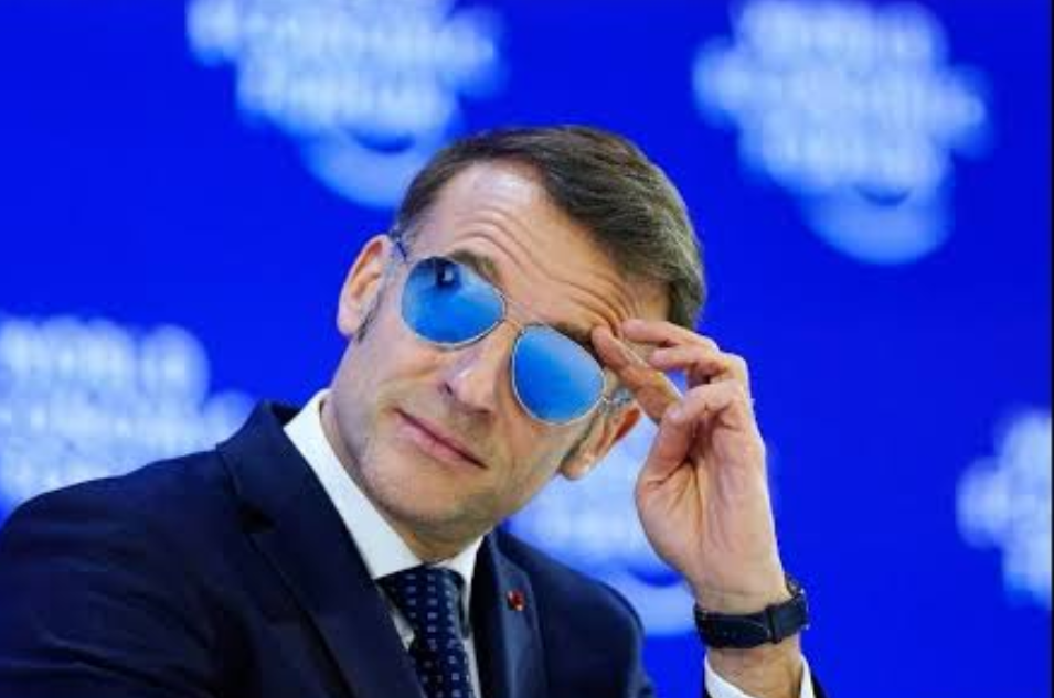 For sure macron Blank Meme Template
