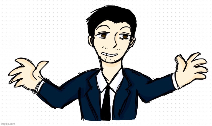 He’s special | image tagged in bbc sherlock,jim moriarty,drawing | made w/ Imgflip meme maker