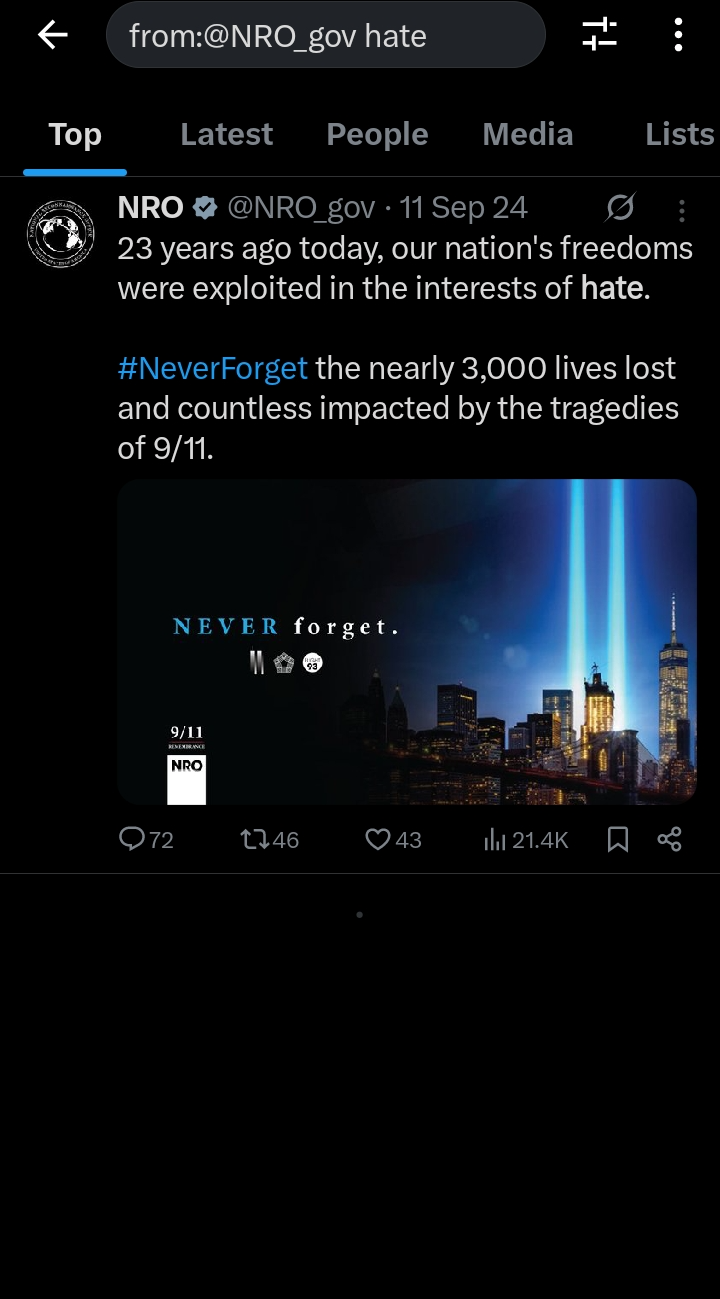 NRO HATE Blank Meme Template