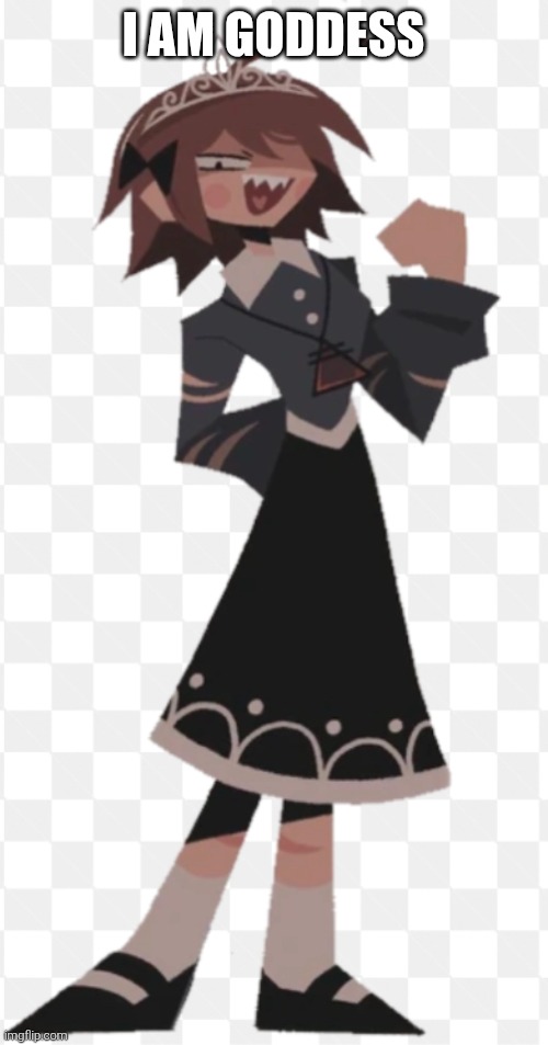 Fpe alice is goddess | I AM GODDESS | image tagged in alice,fpe,fundamental paper education | made w/ Imgflip meme maker