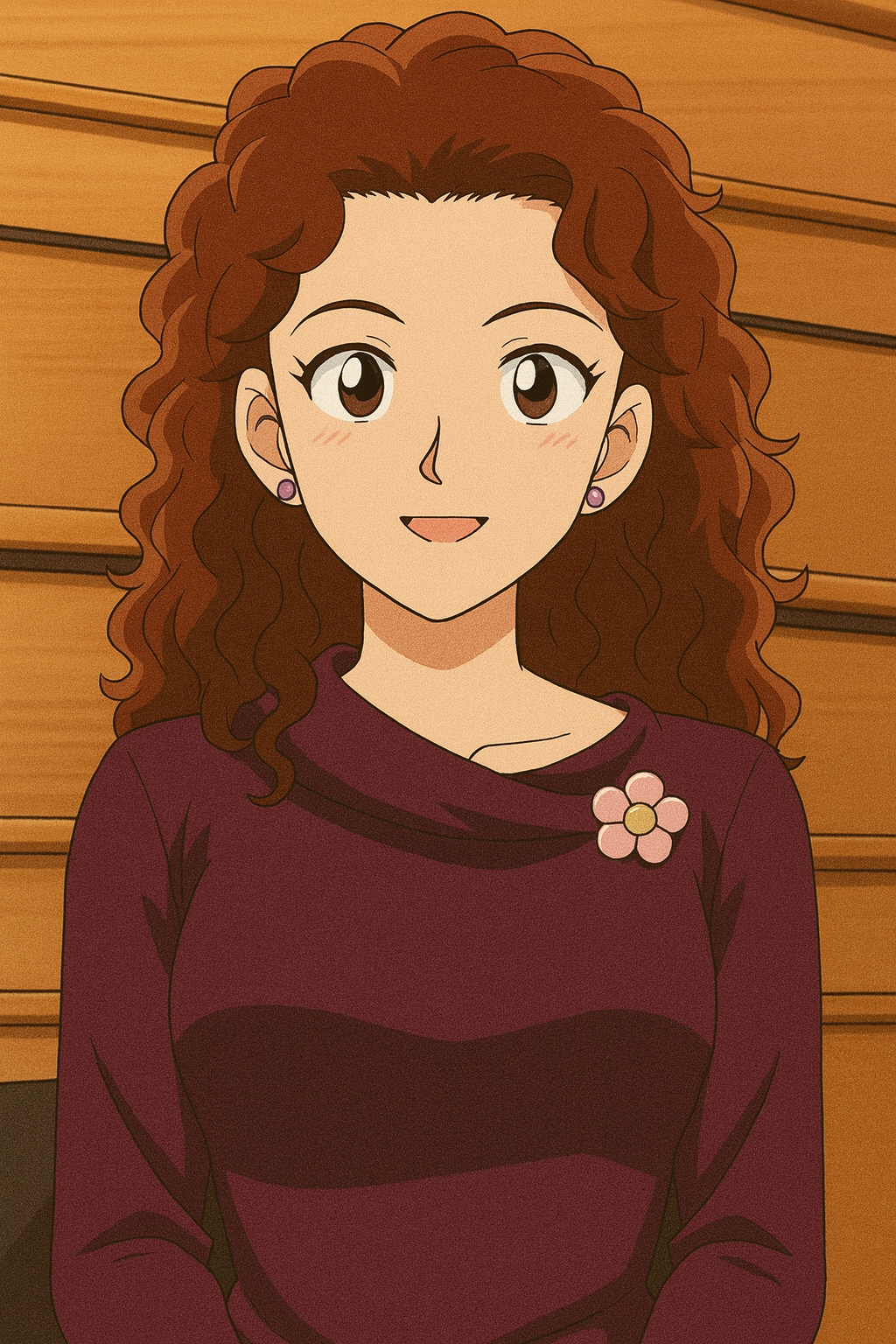 If Princess Lalla Salma of Morocco were in Detective Conan Blank Meme Template