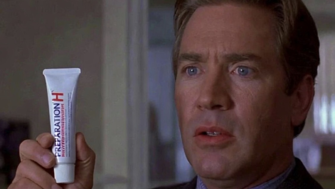 Hemorrhoid Cream Man Blank Meme Template