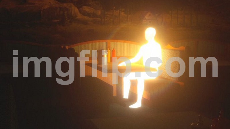 Glowing Guy | image tagged in glowing guy | made w/ Imgflip meme maker