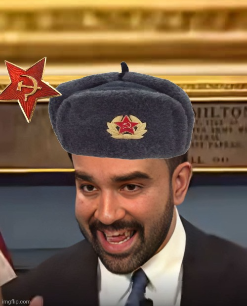 High Quality Comrade Zohran Blank Meme Template