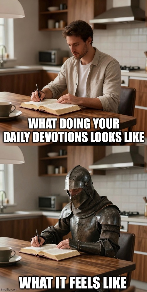 How it be like | WHAT DOING YOUR DAILY DEVOTIONS LOOKS LIKE; WHAT IT FEELS LIKE | made w/ Imgflip meme maker