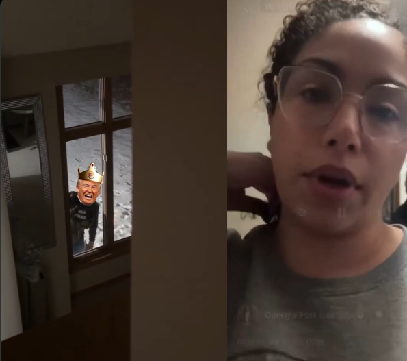 ice-trump-window Blank Meme Template