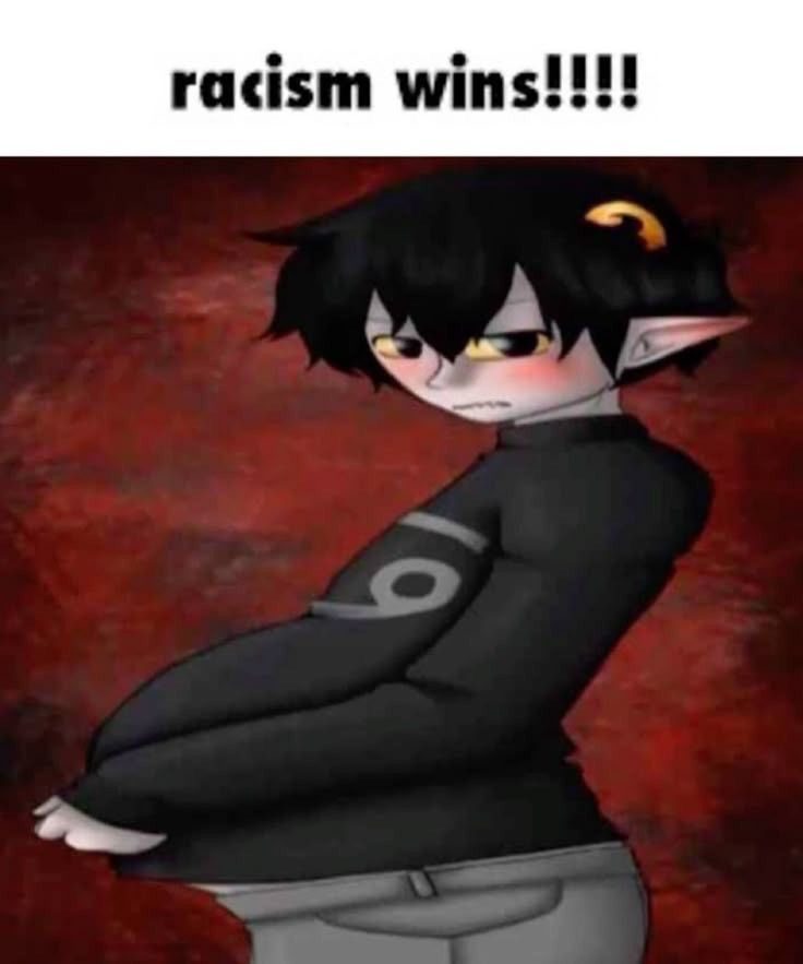 racism wins!! Blank Meme Template