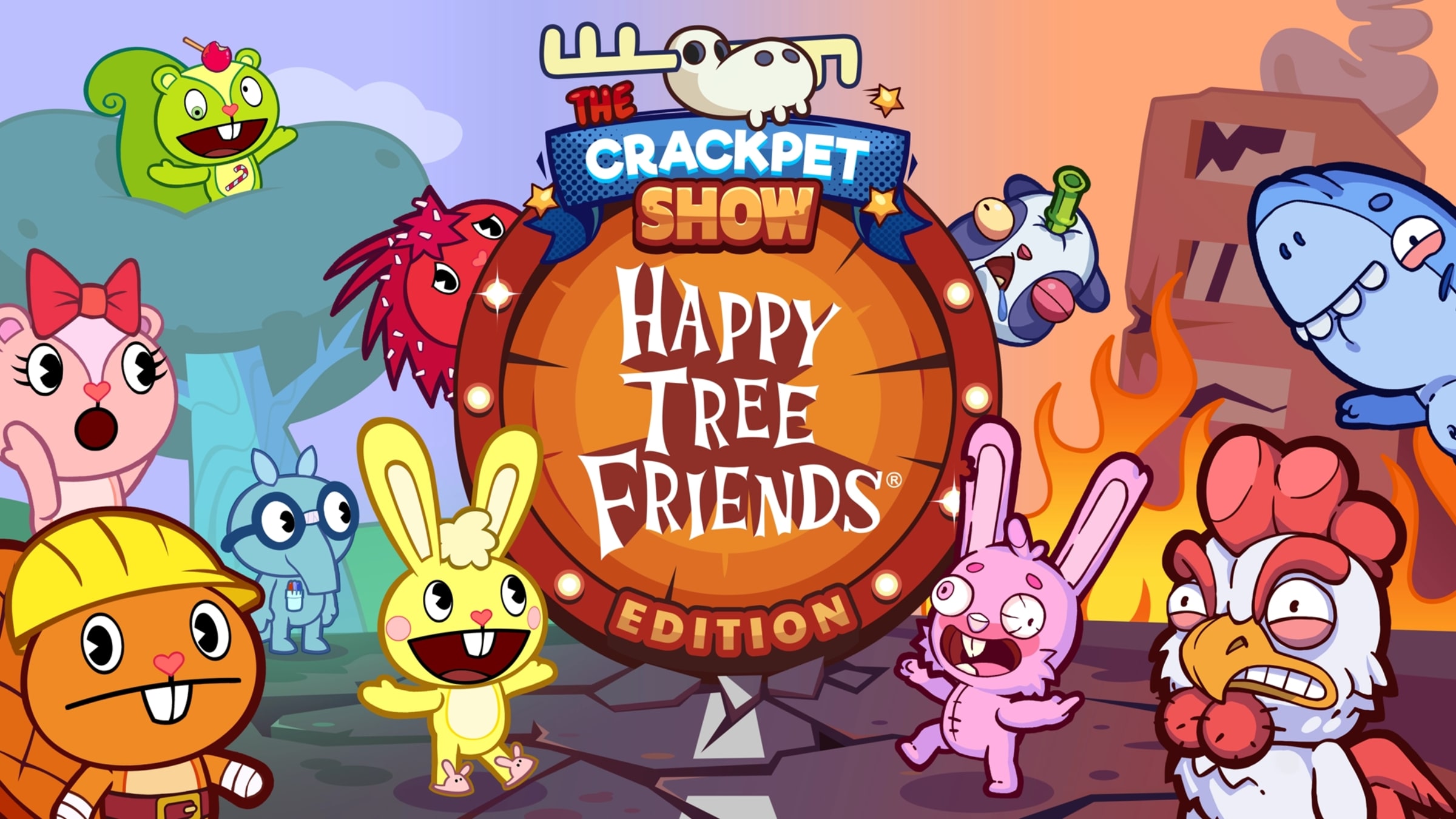 Happy Tree Friends Blank Meme Template