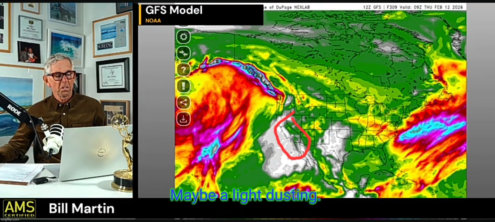 Maybe a light dusting. | made w/ Imgflip meme maker