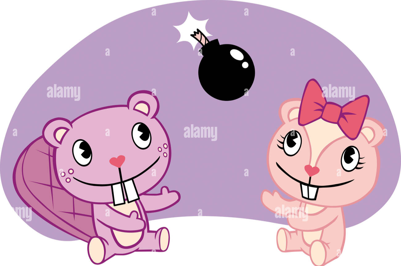 Happy Tree Friends Blank Meme Template