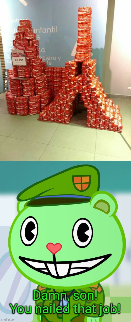 Happy Tree Friends Blank Meme Template