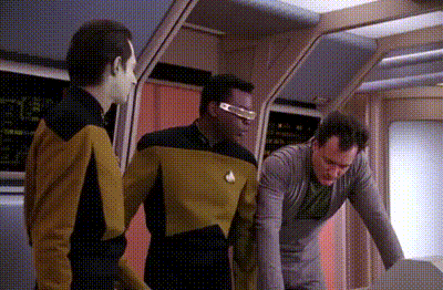 Star Trek TNG You Just Do It Q Gravitational Constant Blank Meme Template