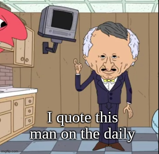 looks like im OOGLY goo! | I quote this man on the daily | image tagged in mr boss smiling friends inflation art,smiling friends,satire tags i swear to fuck,it probably exists though | made w/ Imgflip meme maker