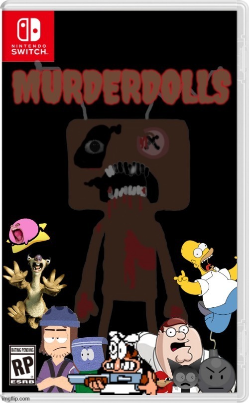 MURDERDOLLS (new video game idea based on the FNaF fangame I'm working on) | image tagged in frankendoll,horror | made w/ Imgflip meme maker