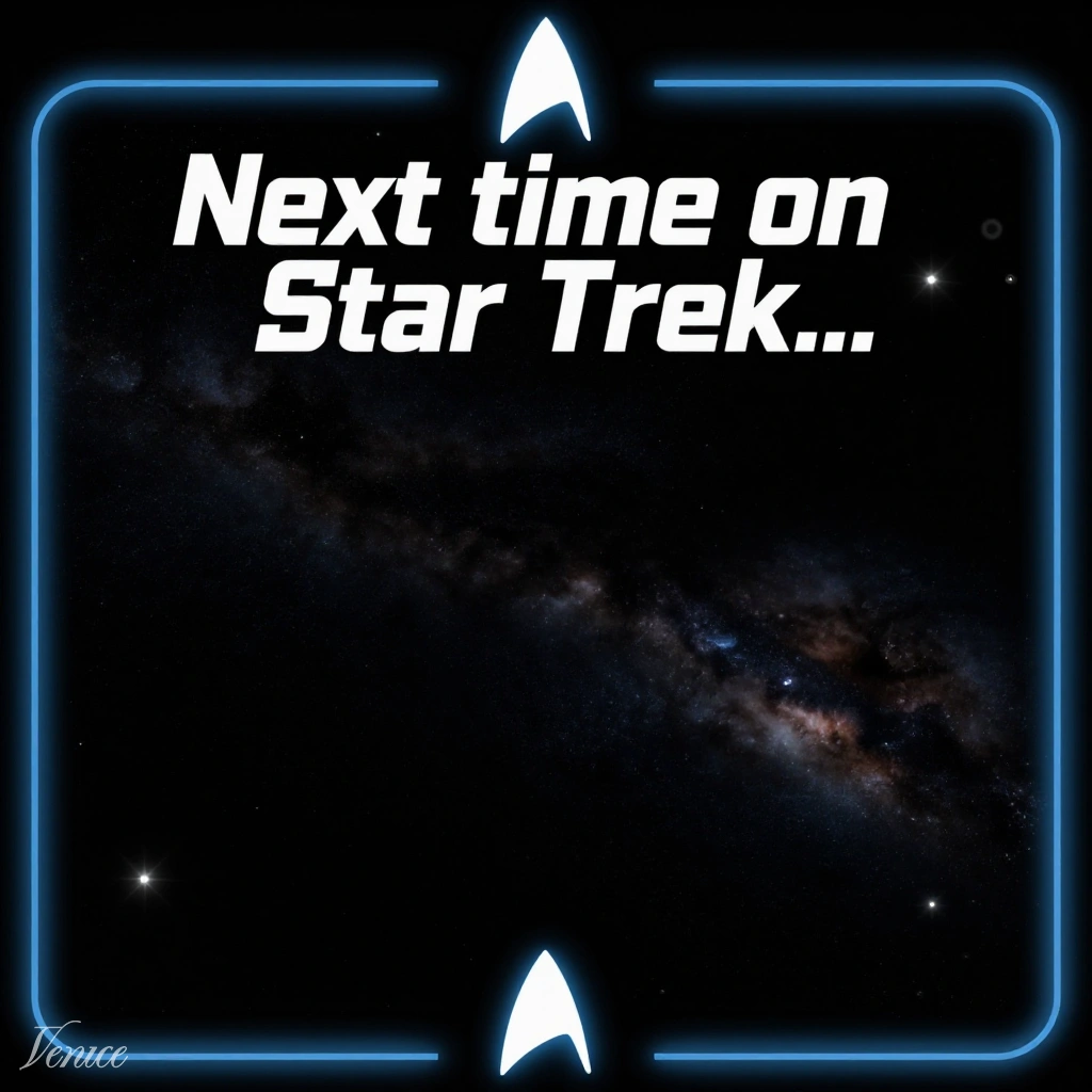 Next time on Star Trek... Blank Meme Template