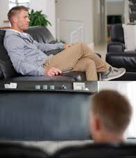 David warner watching tv oled Blank Meme Template
