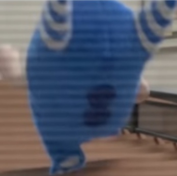 Pogo running Blank Meme Template