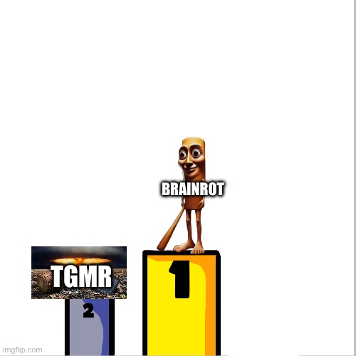 Confused Win | BRAINROT; TGMR | image tagged in confused win | made w/ Imgflip meme maker