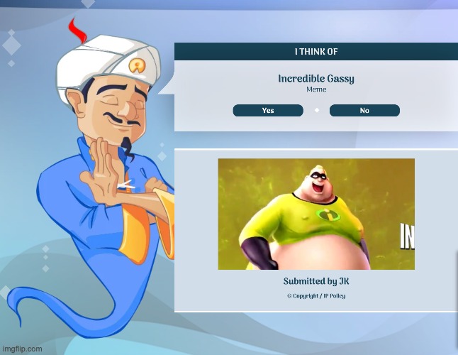 akinator | made w/ Imgflip meme maker