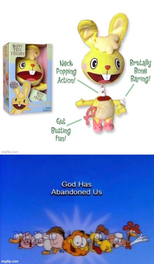 Happy Tree Friends Blank Meme Template