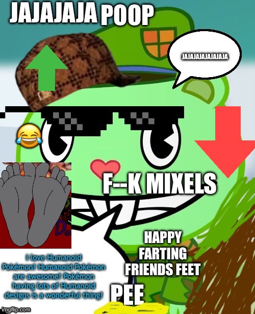 Happy Tree Friends Blank Meme Template