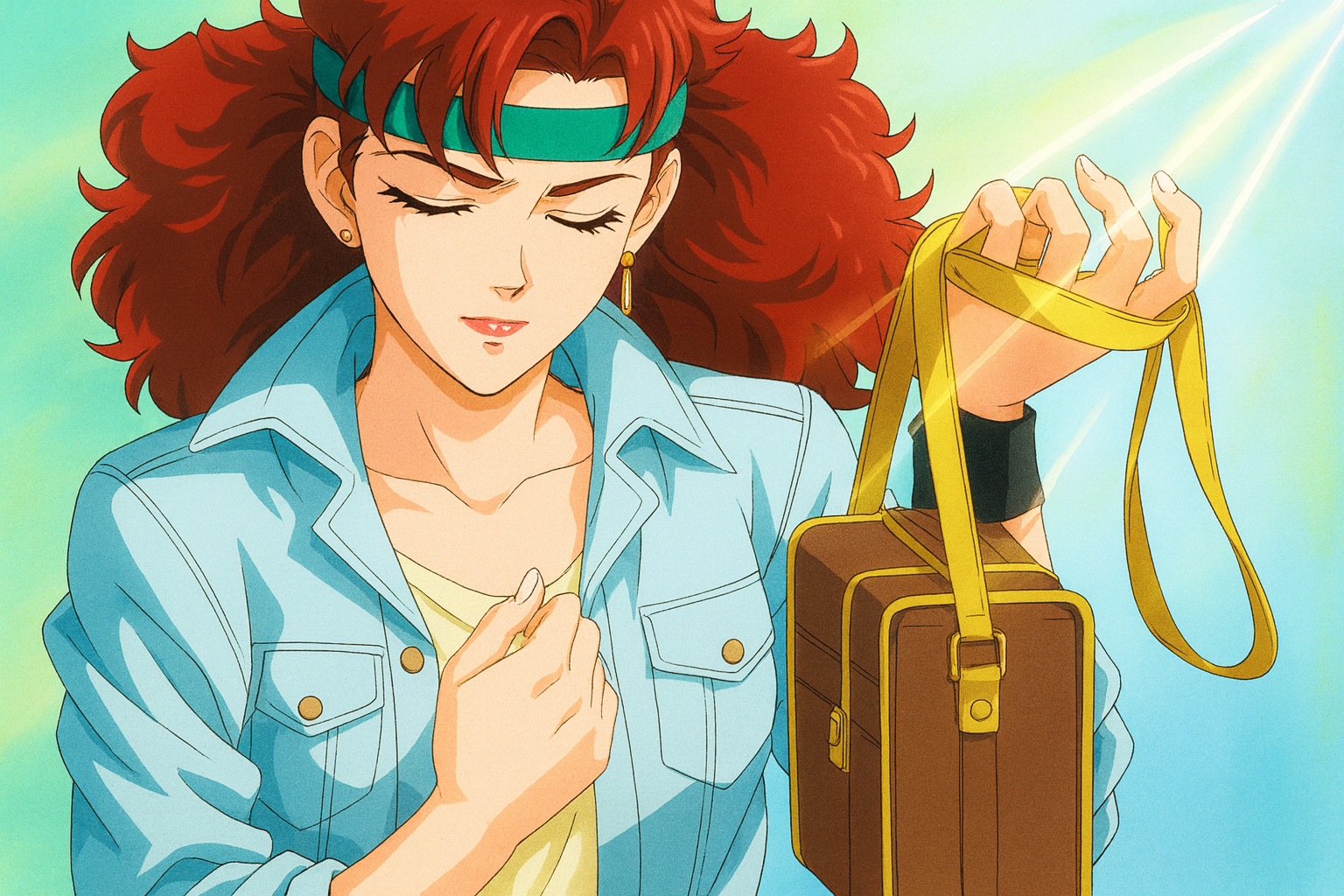 Meryl Silverburgh from Policenauts Blank Meme Template