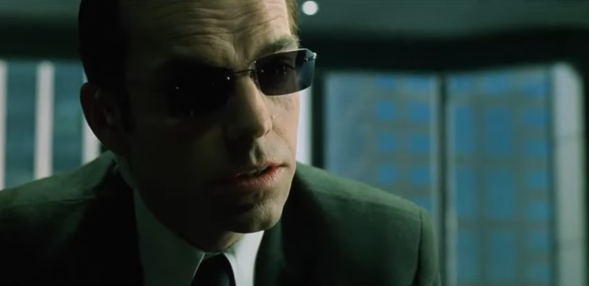 Agent Smith - Humans are a virus Blank Meme Template