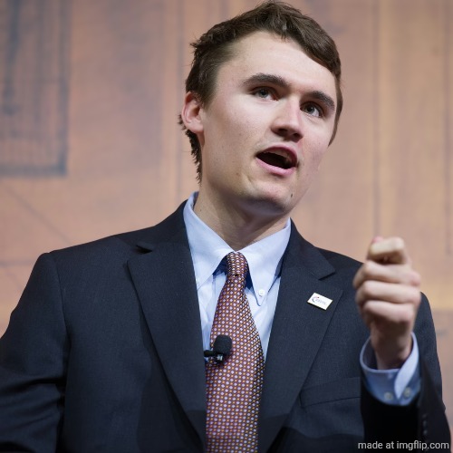 young Charlie Kirk | made w/ Imgflip meme maker