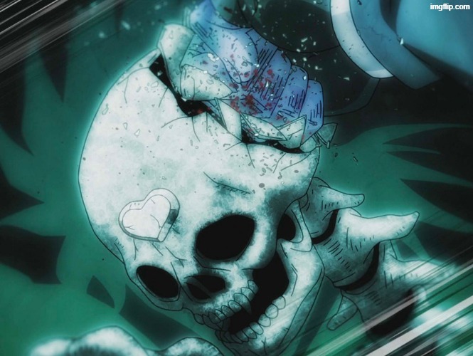 DIO Skull crush | image tagged in dio skull crush | made w/ Imgflip meme maker