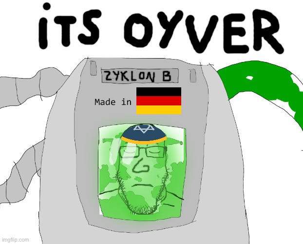 IT’S OYVER Blank Meme Template