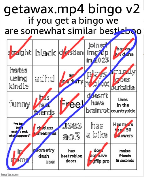 haha I win you all SUCK and I am SO MUCH BETTER than all of you EVER will be you SAD DISGUSTING little RATS | image tagged in getawax bingo v2 5 txt | made w/ Imgflip meme maker